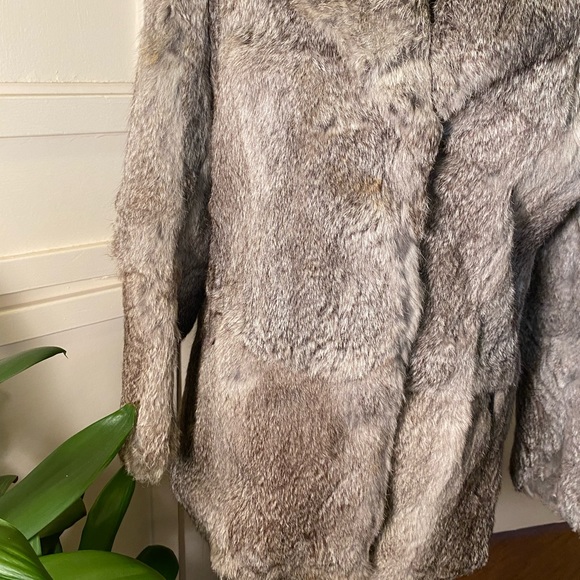 Vintage Rabbit Fur Coat | Ethically Sourced Vintage Fur Coat - Picture 2 of 14